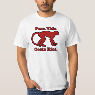 Vida Costa Rica Affe T-Shirt