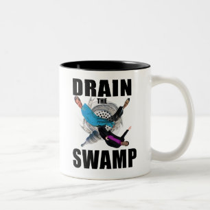 Vidangez la tasse rouge de tasse de café de Donald