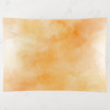 Aquarelle orange moderne