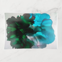 Bac à Trinket bleu et vert