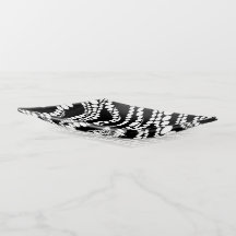 Bac à Trinket Point Polka noir et blanc