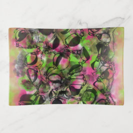 Vide-poche Soeur inspirante rose et verte ensemble