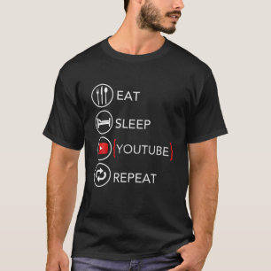 Video Blogger Vlogger wie abonnieren Podcaster T-Shirt