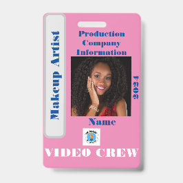 VIdeo-Crew-Abzeichen Ausweis