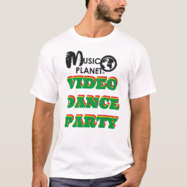 VIDEO DANCE PARTY TV Herren Basic T - Shirt