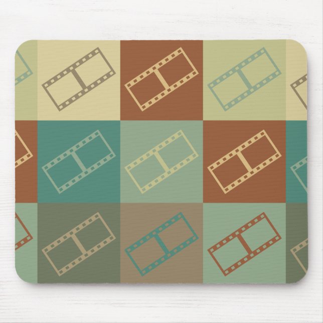 Video, das Pop-Kunst redigiert Mousepad (Vorne)