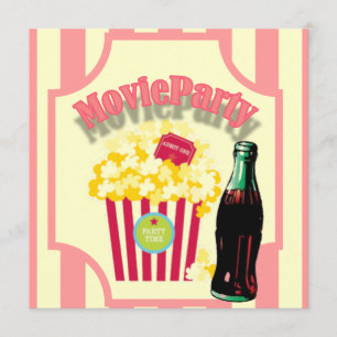 Vidéo Filles Roses Anniversaire Fête Invitation