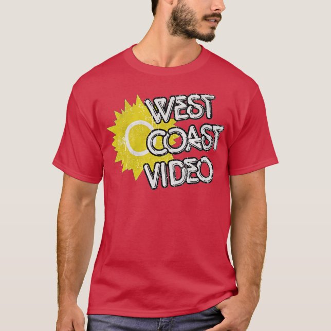 Video-Foto an der Westküste T-Shirt (Vorderseite)