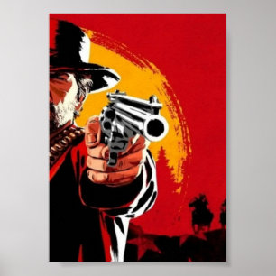 Video Game Art Rendering Poster