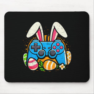 Video Game Control Osterfest Bunny Gamer Boys Männ Mousepad