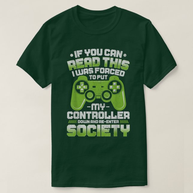 Video Game Controller Gamer Tees Men Kids Boys Fun (Design vorne)
