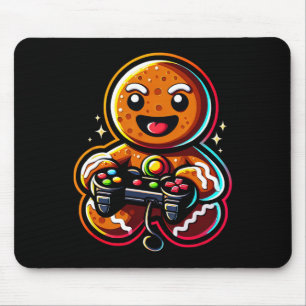 Video Game Controller Gamer Weihnachten Mousepad