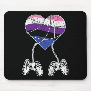Video-Game-Controller Gender-Fluid-Pride Gaming LG Mousepad