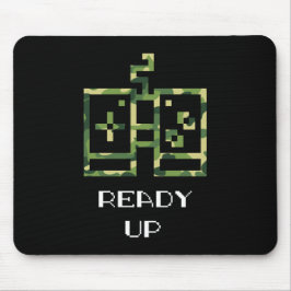 Video Game Controller Ready Up Gamer Mousepad