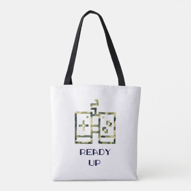 Video Game Controller Ready Up Gamer Tasche (Rückseite)