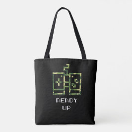Video Game Controller Ready Up Gamer Tasche