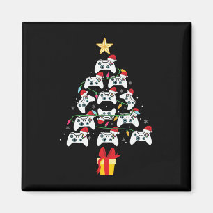 Video Game Controller Weihnachten Weihnachtsbaum W Magnet