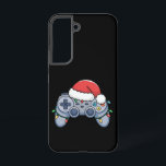 Video Game Controller Weihnachts-Weihnachtsmannmüt Samsung Galaxy Hülle<br><div class="desc">Video Game Controller Weihnachts-Weihnachtsmannmütze Gamer</div>