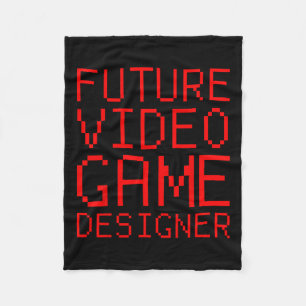 Video Game Designer Kid Fleecedecke