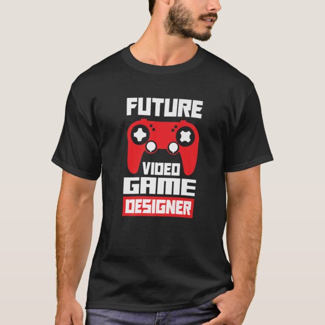 Video Game Designer Video Game Player Gamer T-Shirt (Vorderseite)
