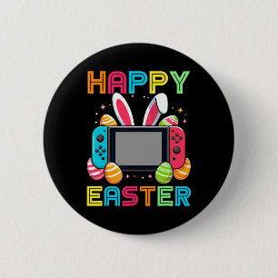 Video Game Easter Bunny Gaming Controller Gamer Bo Button