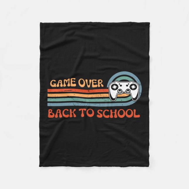Video-Game-Game über Lehrer-Schüler an die Schule Fleecedecke (Vorderseite)