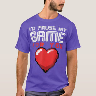Video Game Gaming Valentinstag Gamer für Jungen T-Shirt