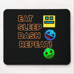 Video Game Geometry Video Gamer zum Wiederholen vo Mousepad