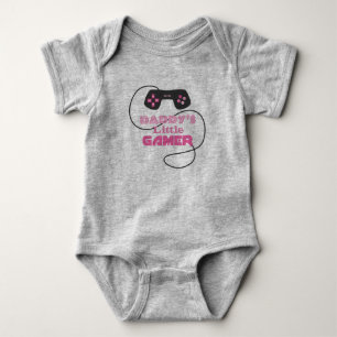 Video Game Girl Baby Strampler