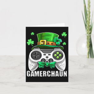 Video Game Leprechaun Kostüm St. Patrick's Day Ki Karte