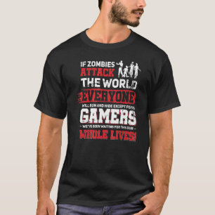 Video-Game-Player für die Lagerhaltung von Konsole T-Shirt