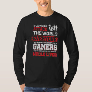 Video-Game-Player für die Lagerhaltung von Konsole T-Shirt