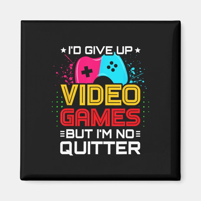 Video Game Player - PC Console Online Gaming - Spa Magnet (Vorne)