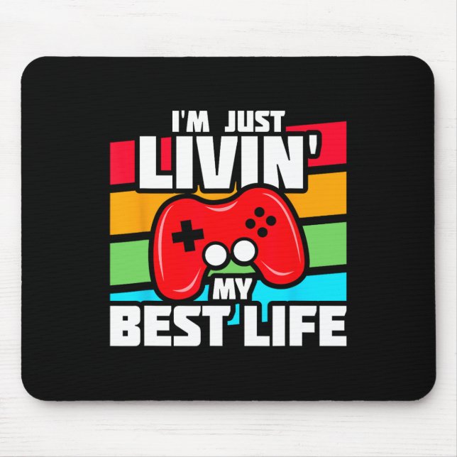 Video Game Player - PC Console Online Gaming - Spa Mousepad (Vorne)