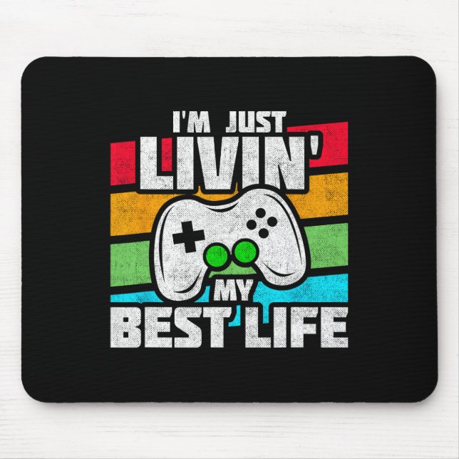 Video Game Player - PC Console Online Gaming - Spa Mousepad (Vorne)