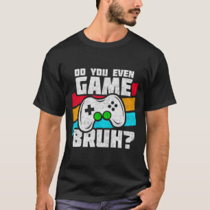 Video Game Player - PC Console Online Gaming - Spa T-Shirt