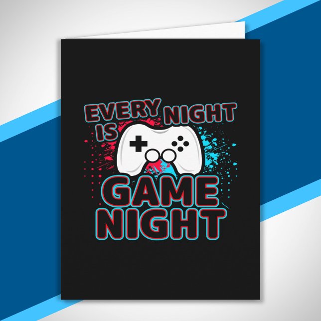 Video Game Player - Video Gaming - Video Gamer Karte (Von Creator hochgeladen)