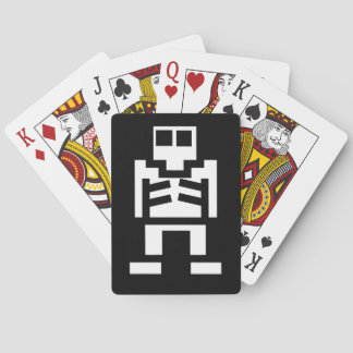 Video Game Skeleton Playing Cards Spielkarten