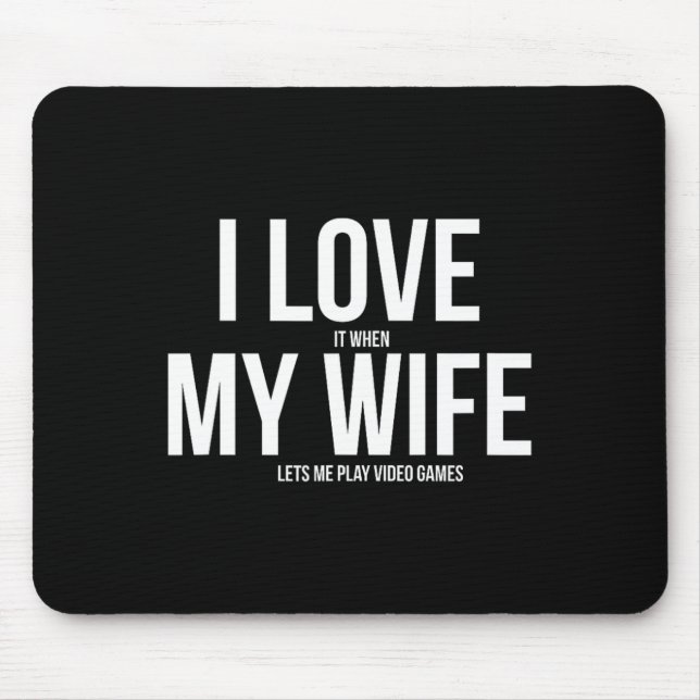 Video-Game-Vater 1 des lustigen Vaters Mousepad (Vorne)