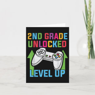 Video Gamer Boys der zweiten Stufe entsperrt Level Karte