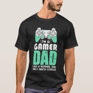 Video Gamer Daddy Gaming Ich bin Gamer Vater T-Shirt