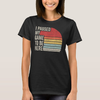 Video Gamer Geschenk Vintag Retro Ich habe mein Sp T-Shirt