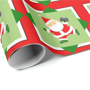Video Gamer Holiday Geschenk Geschenkpapier