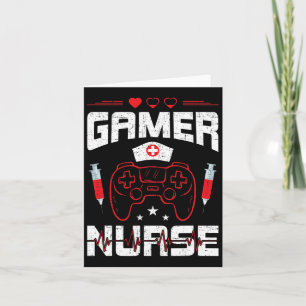 Video-Gamer-Spiele für Krankenschwester 1 Karte