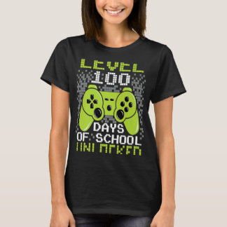 Video Gamer Student 100. Tageslehrer 100 Tage T-Shirt
