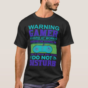 Video Games Gamer Console Gaming Fans T-Shirt