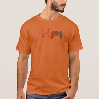 Video Games Gamer Gift Idea Heartbeat Controller G T-Shirt