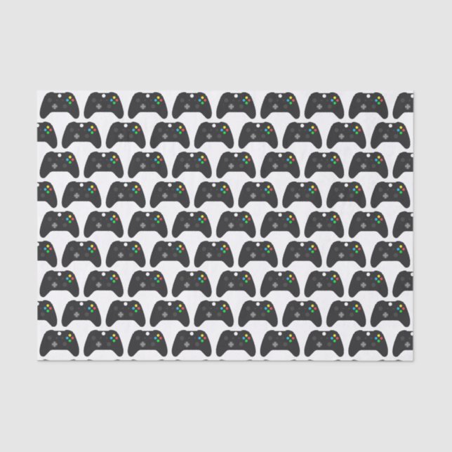 Video Games Gaming Seidenpapier (Vorderseite)