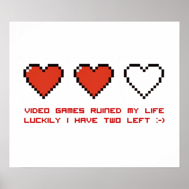 Video Games Poster (Vorne)