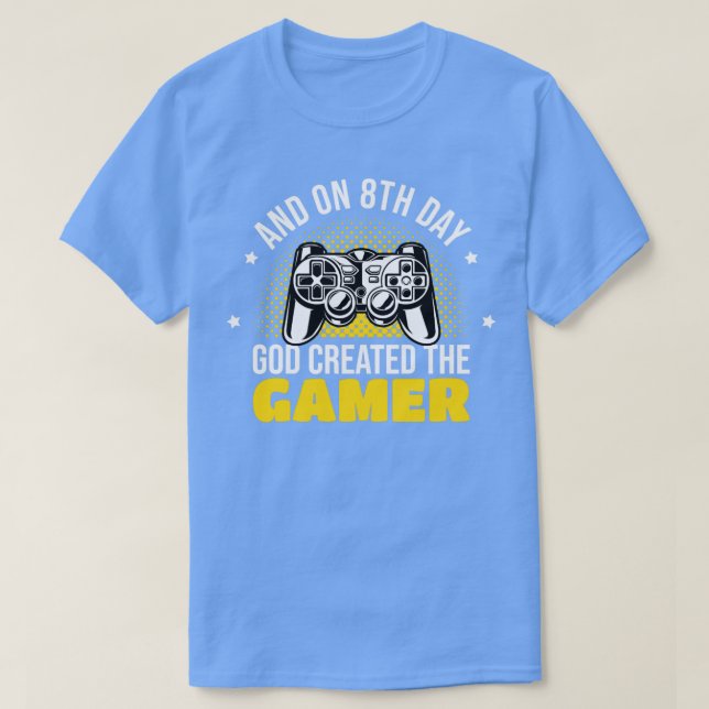 Video Games RPG Gamer Gaming T-Shirt (Design vorne)